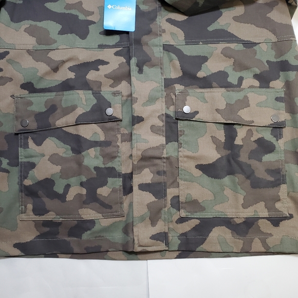 New Columbia Tanner Ranch Jacket Camouflage Men's Medium - Picture 6 of 8